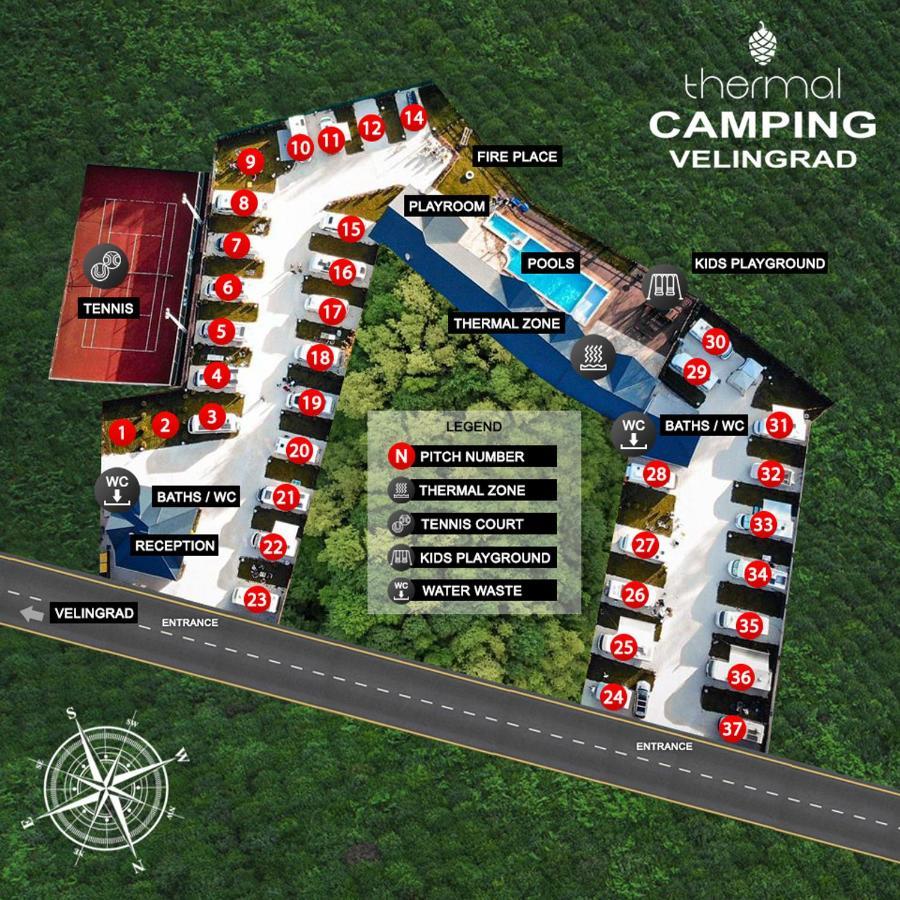 Thermal Camping Велинград Экстерьер фото